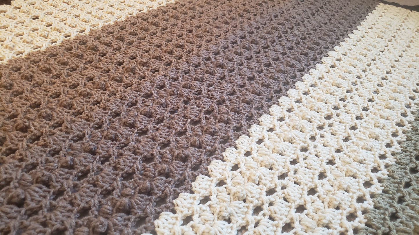 Crochet Pattern: Heirloom Lace Afghan