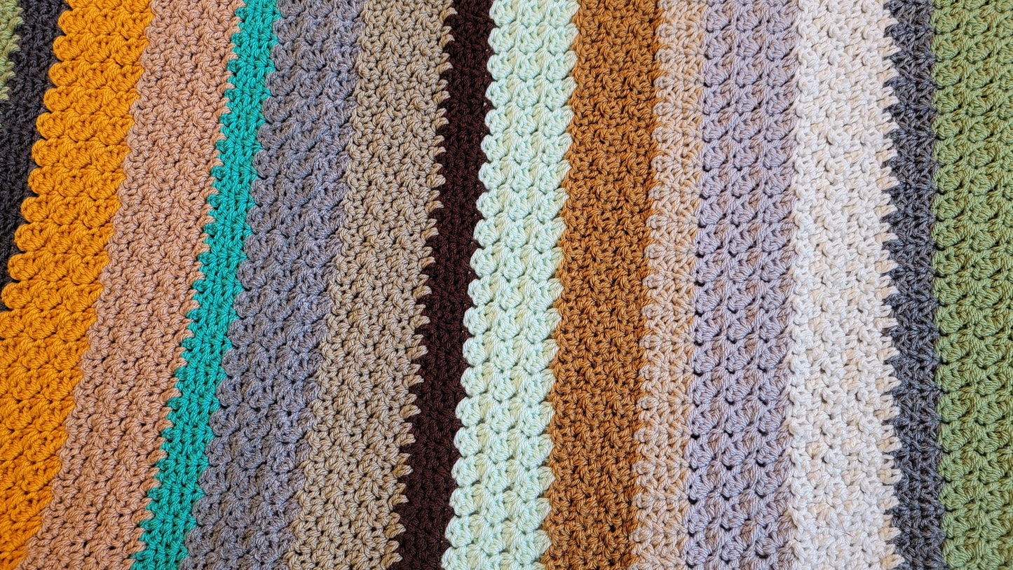 Crochet Pattern: Radiate Joy Blanket