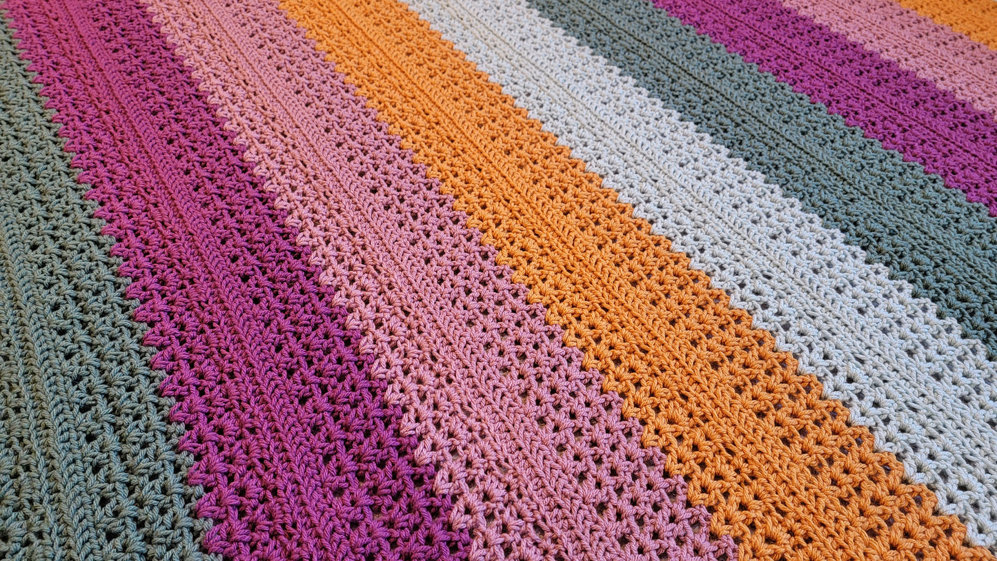 Crochet Pattern: Soft Daydream Blanket