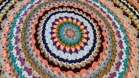 Crochet Pattern: Circle Of Hope Afghan