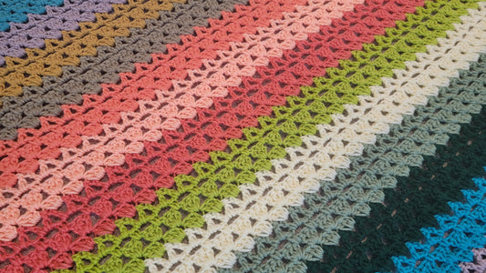 Crochet Pattern: Sunny Daze Afghan