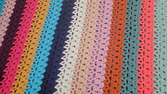 Crochet Pattern: Sunny Daze Afghan