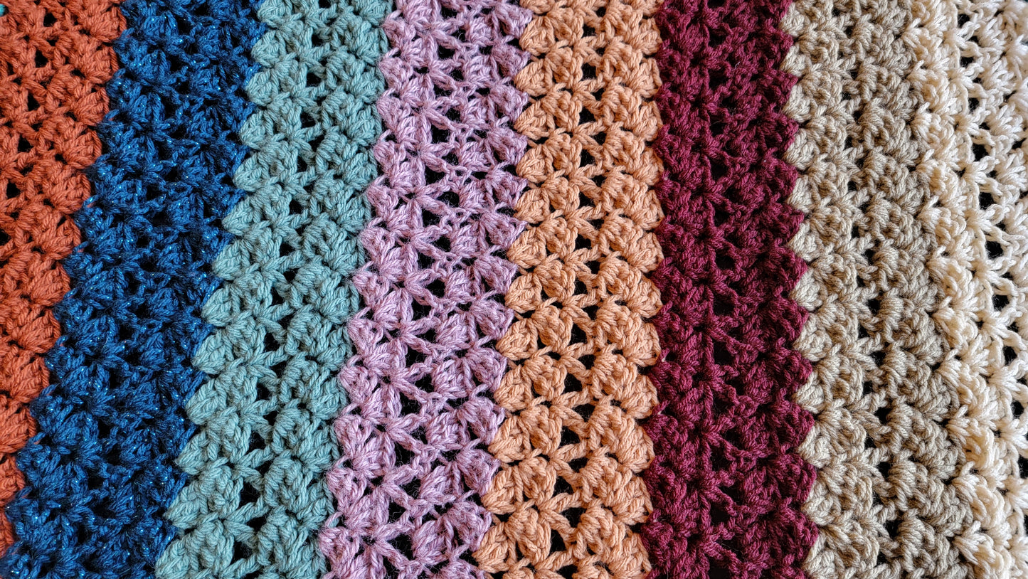 Crochet Pattern: Eternal Romance Afghan