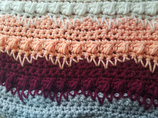 Crochet Pattern: Racing Heartbeats Afghan