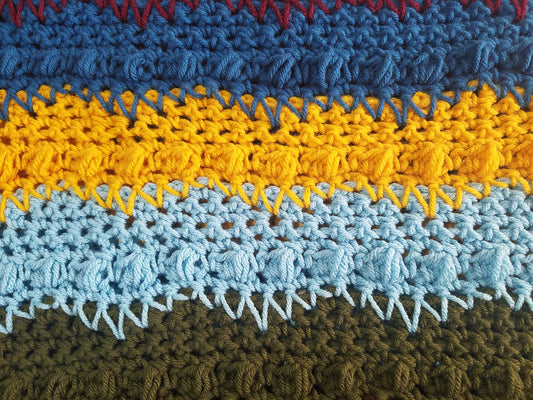 Crochet Pattern: Racing Heartbeats Afghan