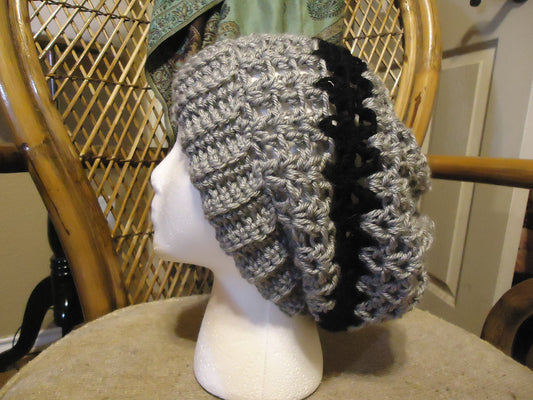 Crochet Pattern: Climbing Vines Slouchy Hat