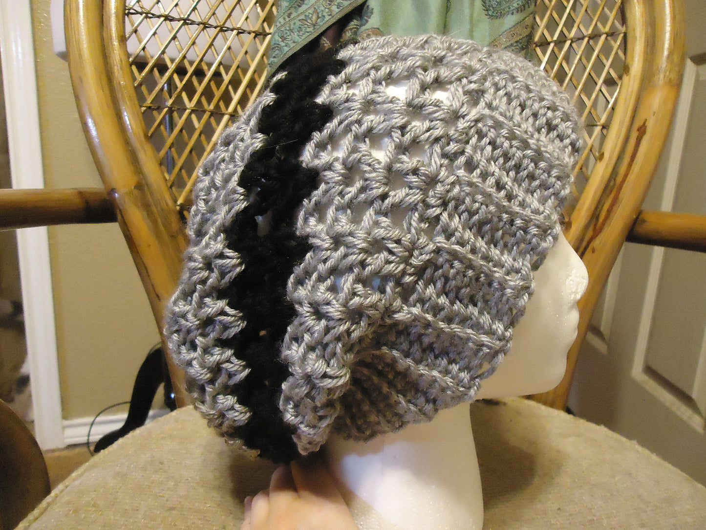 Crochet Pattern: Climbing Vines Slouchy Hat
